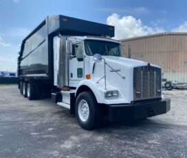 Camiones En Venta 2010 KENWORTH T-800 Garbage Truck, Utility Truck – Service Truck, Grapple Truck, Miami, Florida